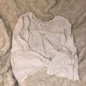 Urban Outfitters Kimchi Blue Bell Sleeve Top